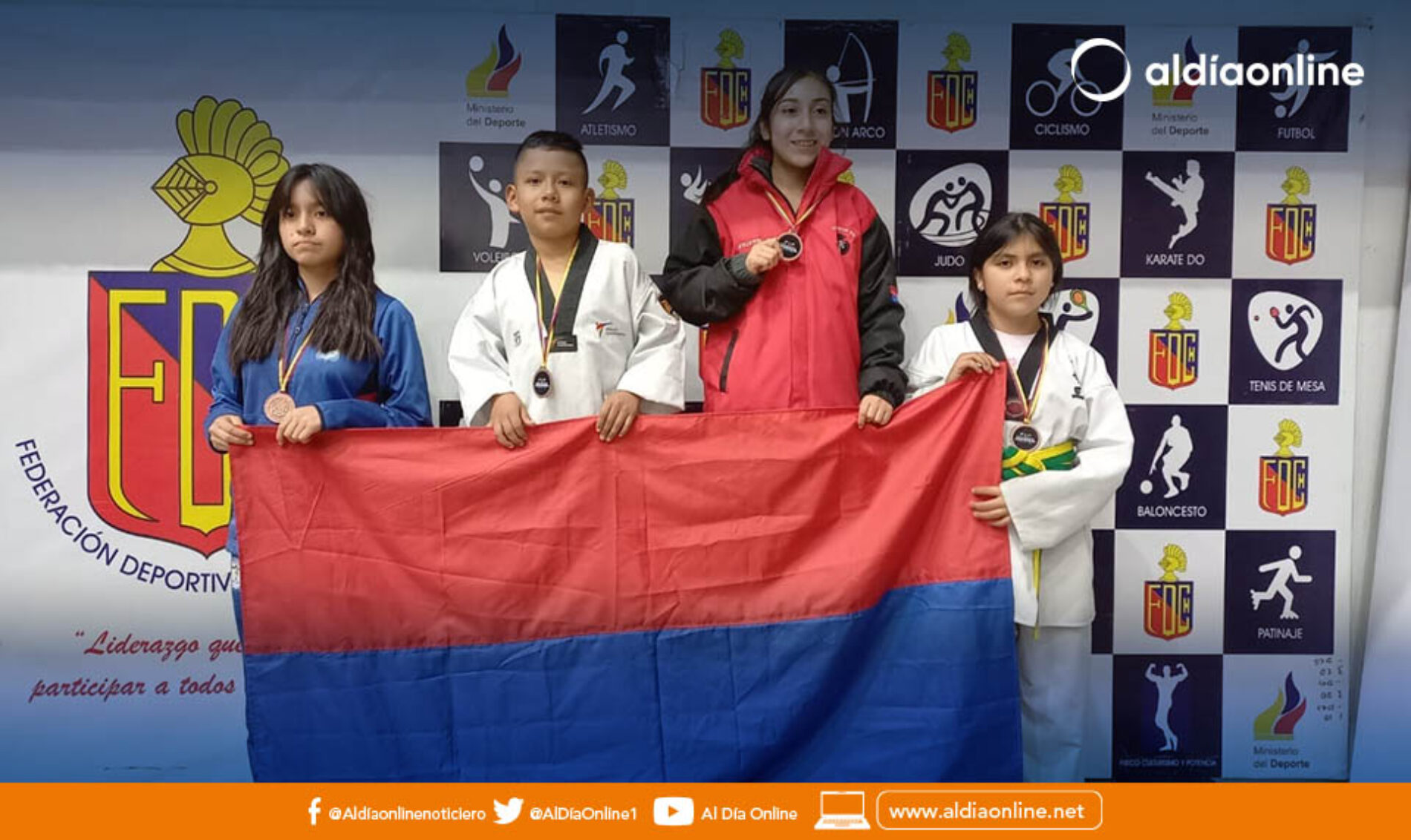 12 MEDALLAS PARA COTOPAXI EN CAMPEONATO PRESELECTIVO DE TAEKWONDO “ECUADOR SERIES” EN RIOBAMBA