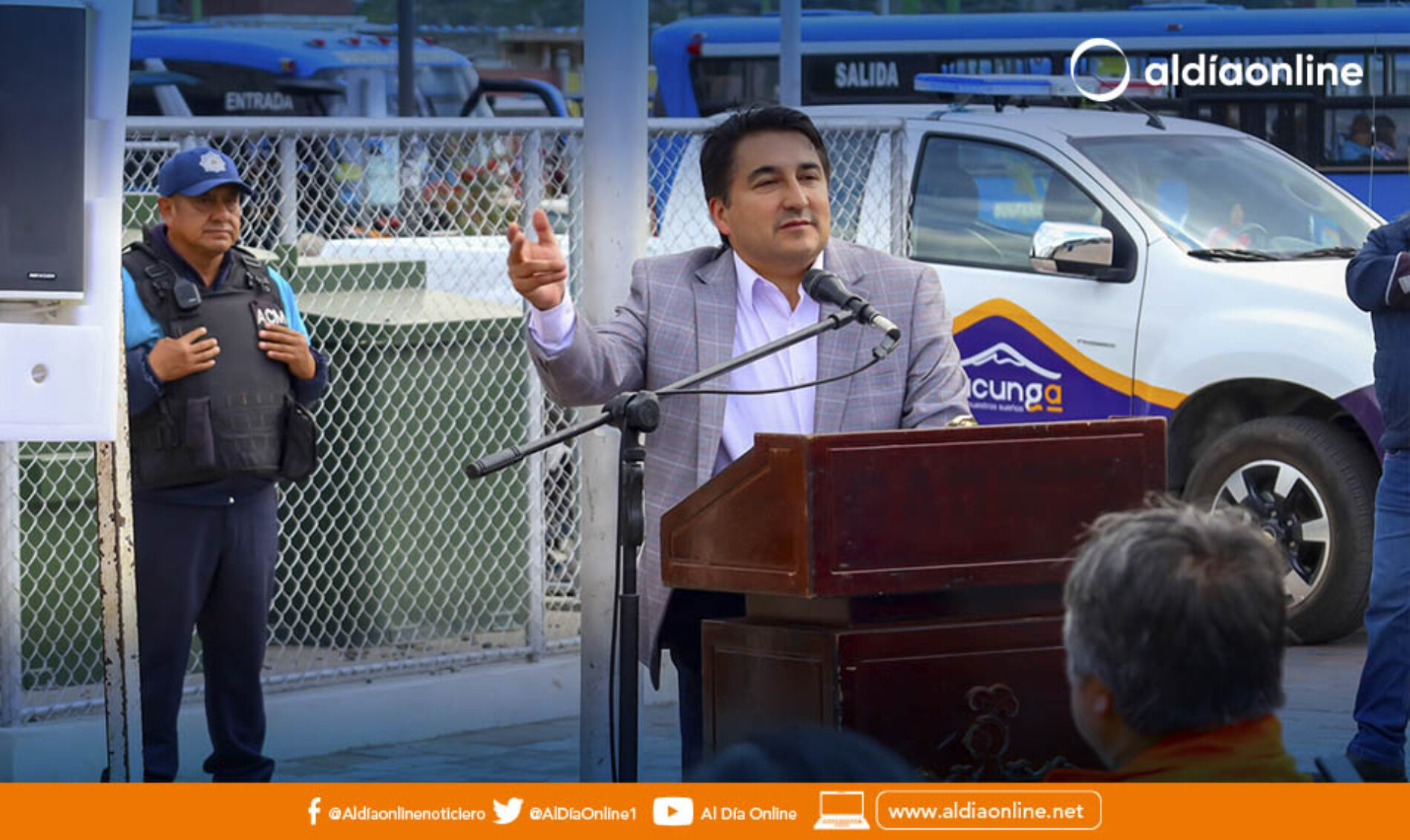 BARRIOS DE LATACUNGA CUENTAN CON SISTEMA DE MEGAFONÍA PARA MEJORAR LA SEGURIDAD