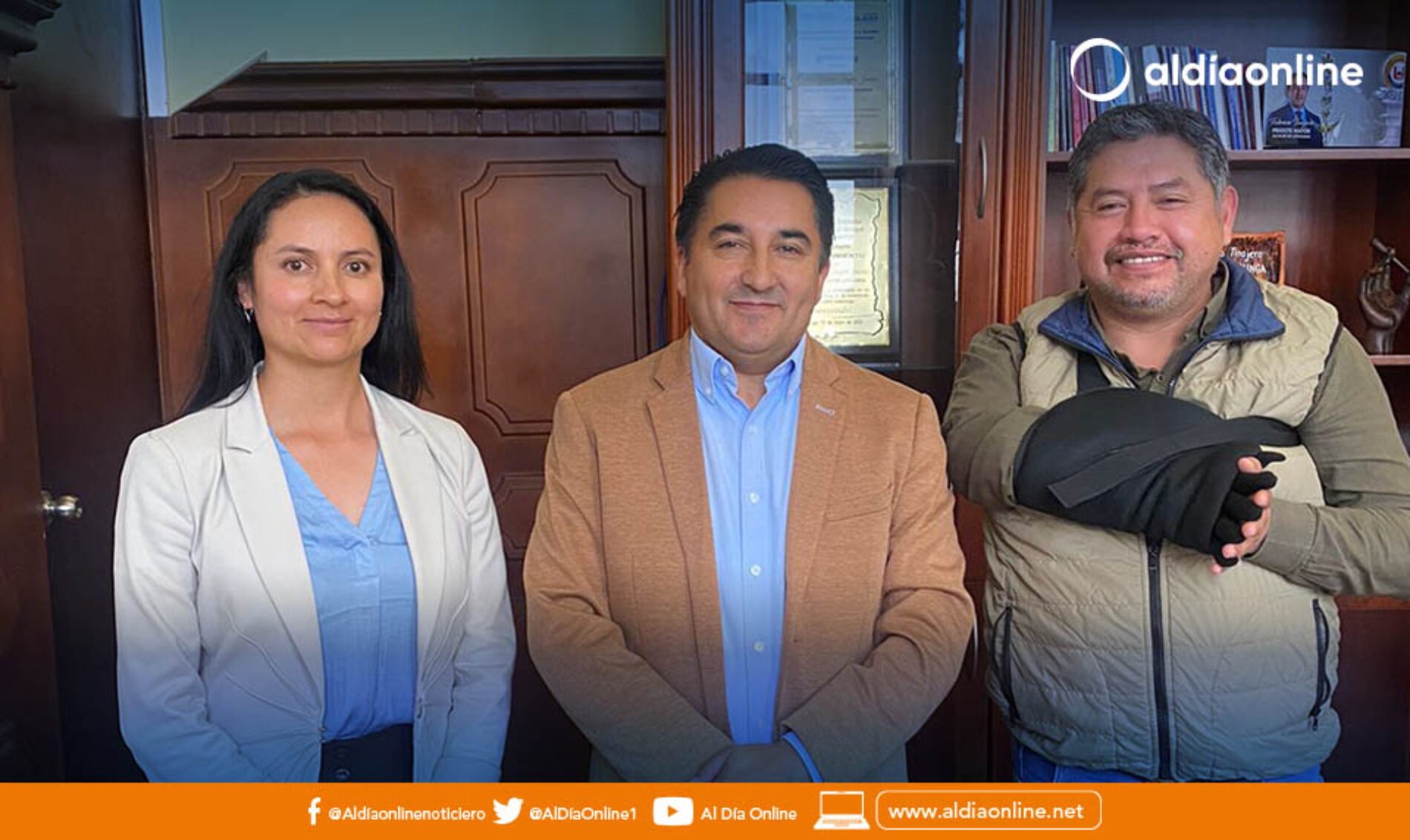 LAURA BARREROS FLAMANTE DIRECTORA DE COMUNICACIÓN SOCIAL DEL MUNICIPIO DE LATACUNGA