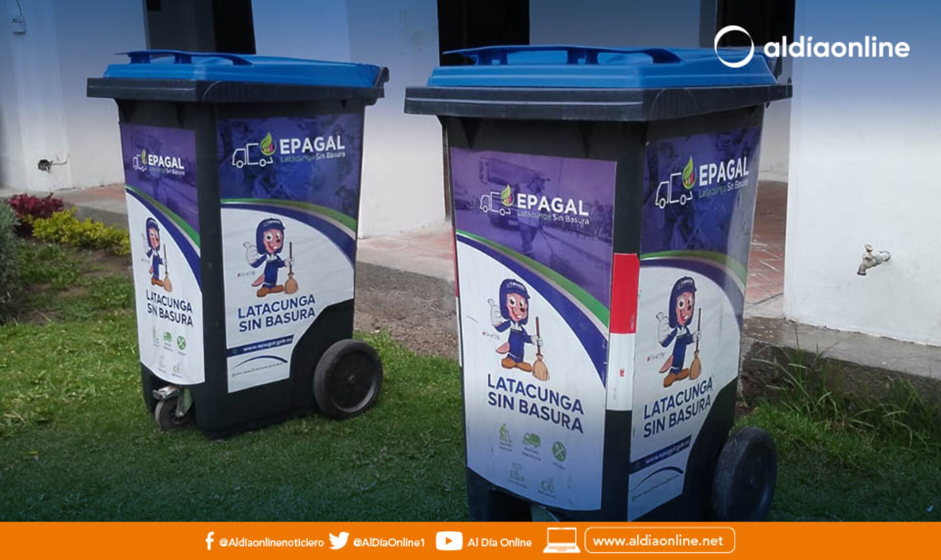 EPAGAL LATACUNGA REALIZÓ LA PRESENTACIÓN DEL PROYECTO “MI COLE RECICLA”.(VIDEO)
