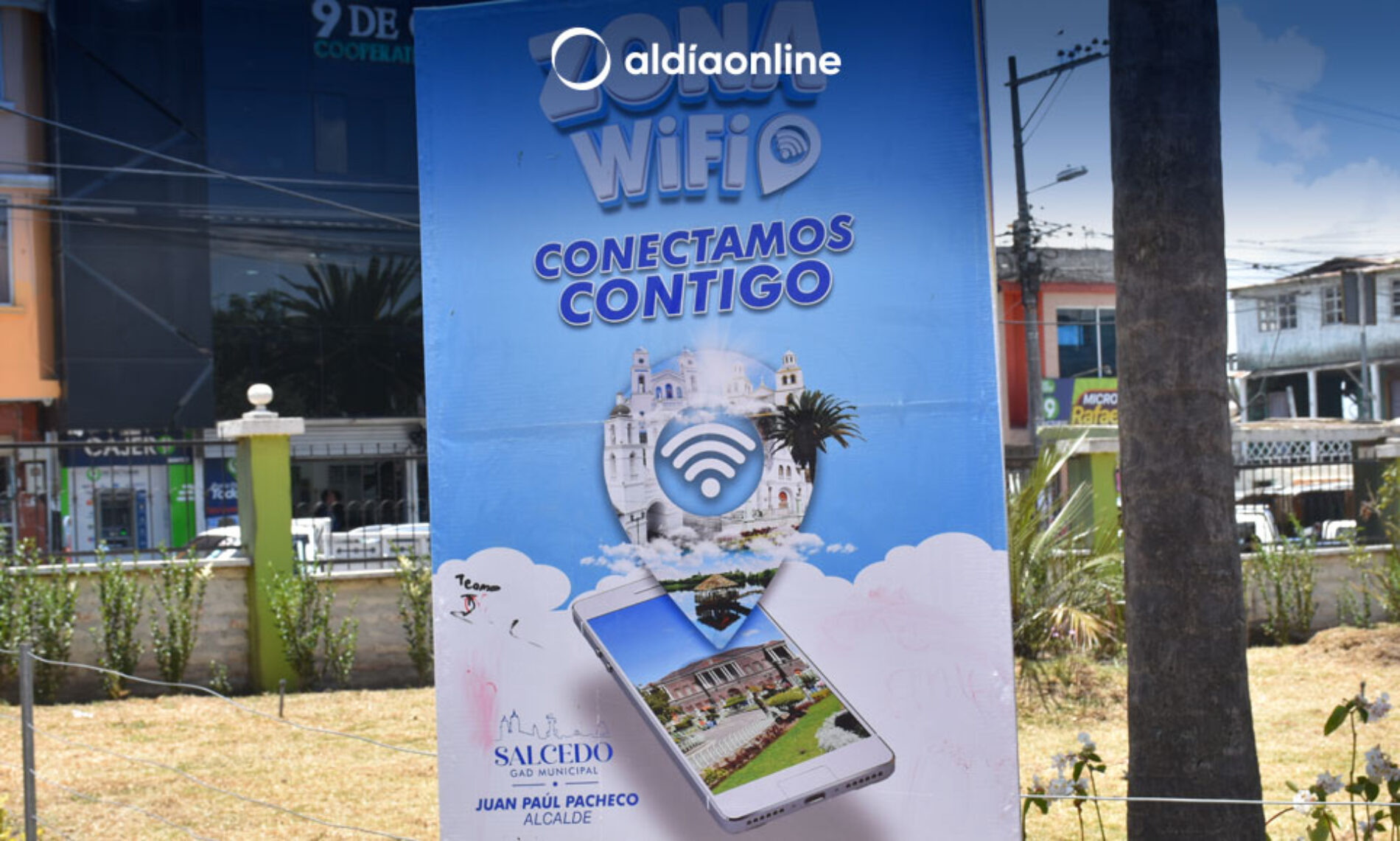 MULALILLO CUENTA CON PUNTO WIFI, SERVICIO ENTREGADO POR LA MUNICIPALIDAD DE SALCEDO