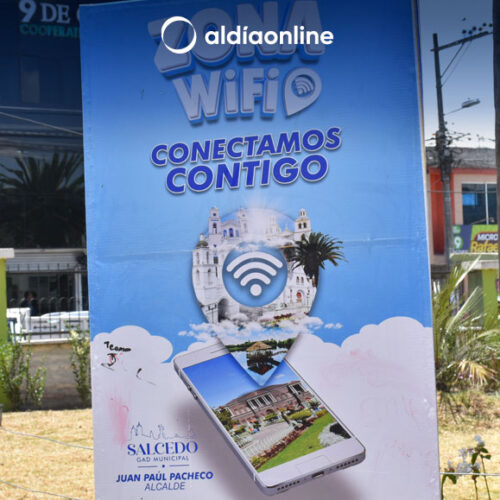 MULALILLO CUENTA CON PUNTO WIFI, SERVICIO ENTREGADO POR LA MUNICIPALIDAD DE SALCEDO