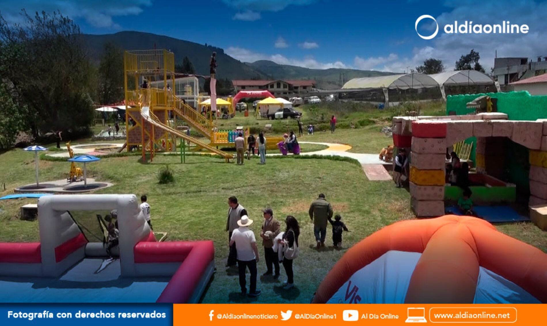 JUNGLA PARK ABRIÓ SUS PUERTAS A CHICOS Y GRANDES EN ILLUCHI – BELISARIO QUEVEDO (VIDEO)