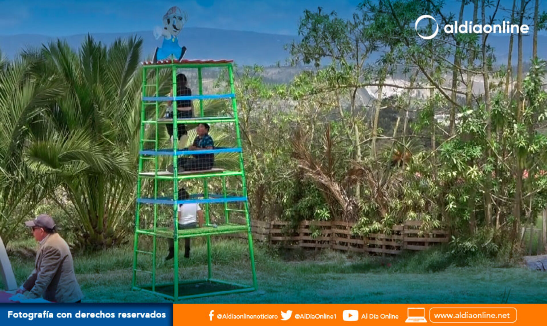 JUNGLA PARK ABRIÓ SUS PUERTAS A CHICOS Y GRANDES EN ILLUCHI – BELISARIO QUEVEDO (VIDEO)