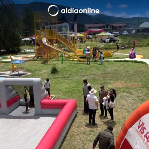 JUNGLA PARK ABRIÓ SUS PUERTAS A CHICOS Y GRANDES EN ILLUCHI – BELISARIO QUEVEDO (VIDEO)