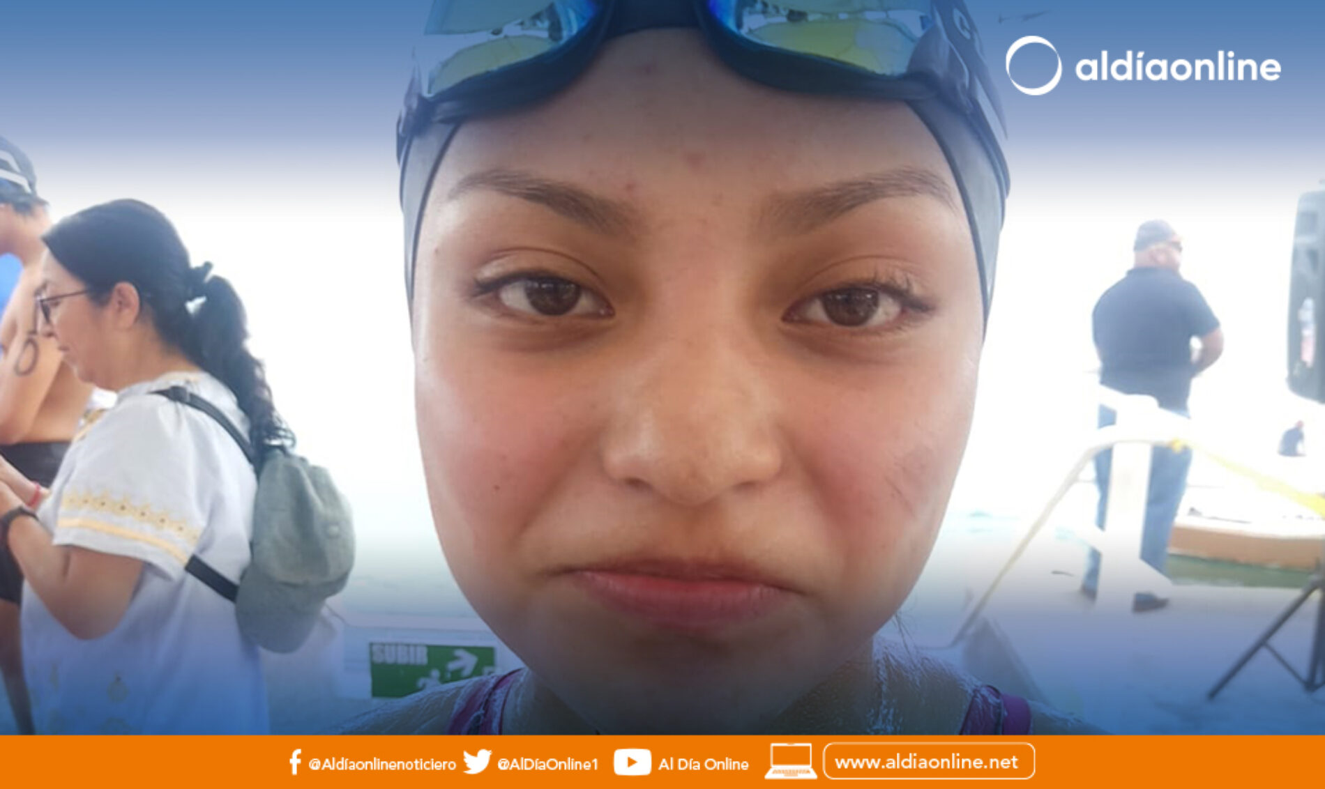 MEDALLA DE PLATA PARA COTOPAXI EN AGUAS ABIERTAS