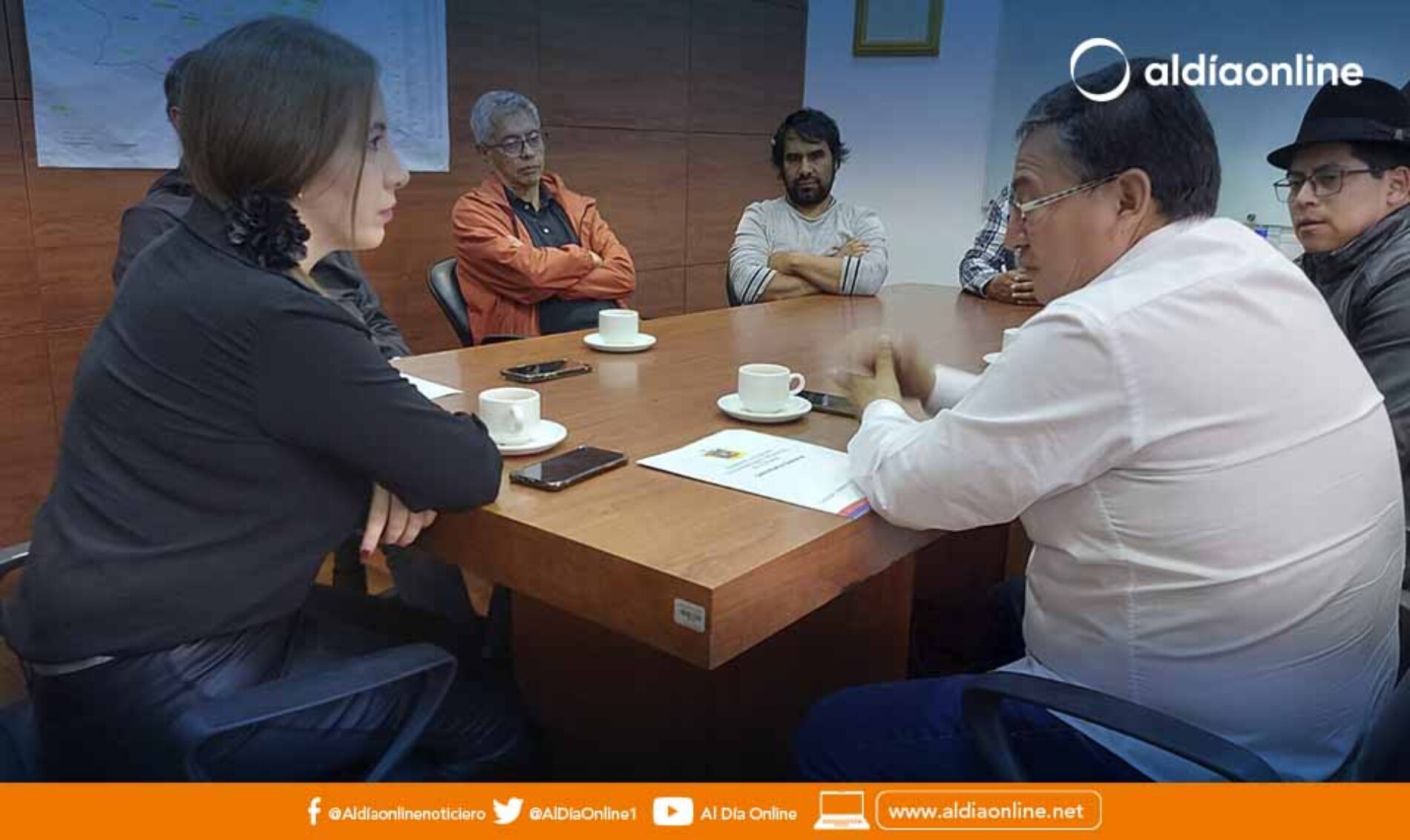 VICE PREFECTO Y DIRECTOR DE FOMENTO PRODUCTIVO VISITARON A LA PREFECTURA DE AZUAY CON RESULTADOS POSITIVOS