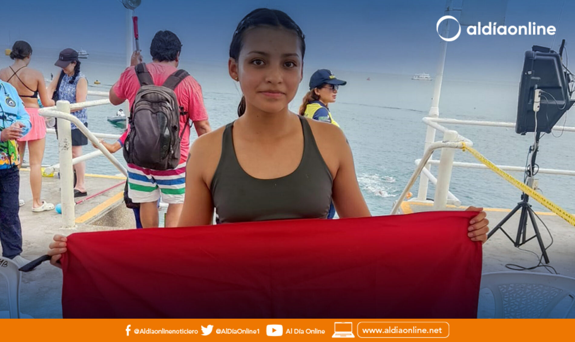 MEDALLA DE PLATA PARA COTOPAXI EN AGUAS ABIERTAS