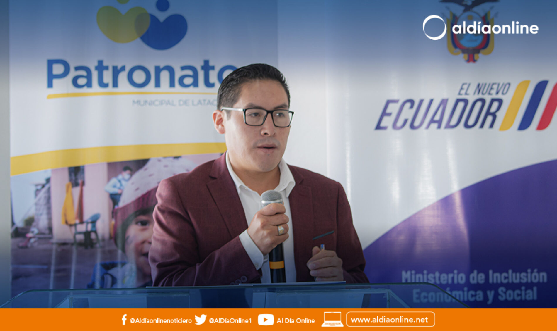 PATRONATO MUNICIPAL DE LATACUNGA FIRMA CONVENIO A FAVOR DE LA NIÑEZ