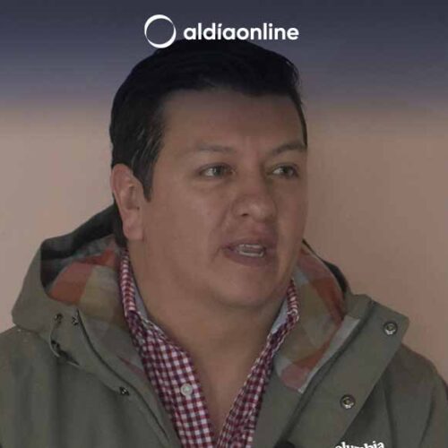 JUAN PAÚL PACHECO RECORRE LA OBRA DE ADOQUINADO EN LA TEBAIDA II