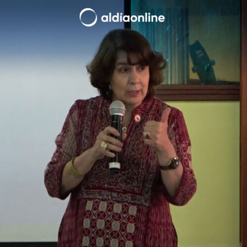 ROSALÍA ARTEAGA, PRESIDENTA DE LA FUNDACIÓN FIDAL, DICTÓ CHARLA EN LA ESCUELA DE LIDERAZO DE COTOPAXI (VIDEO)