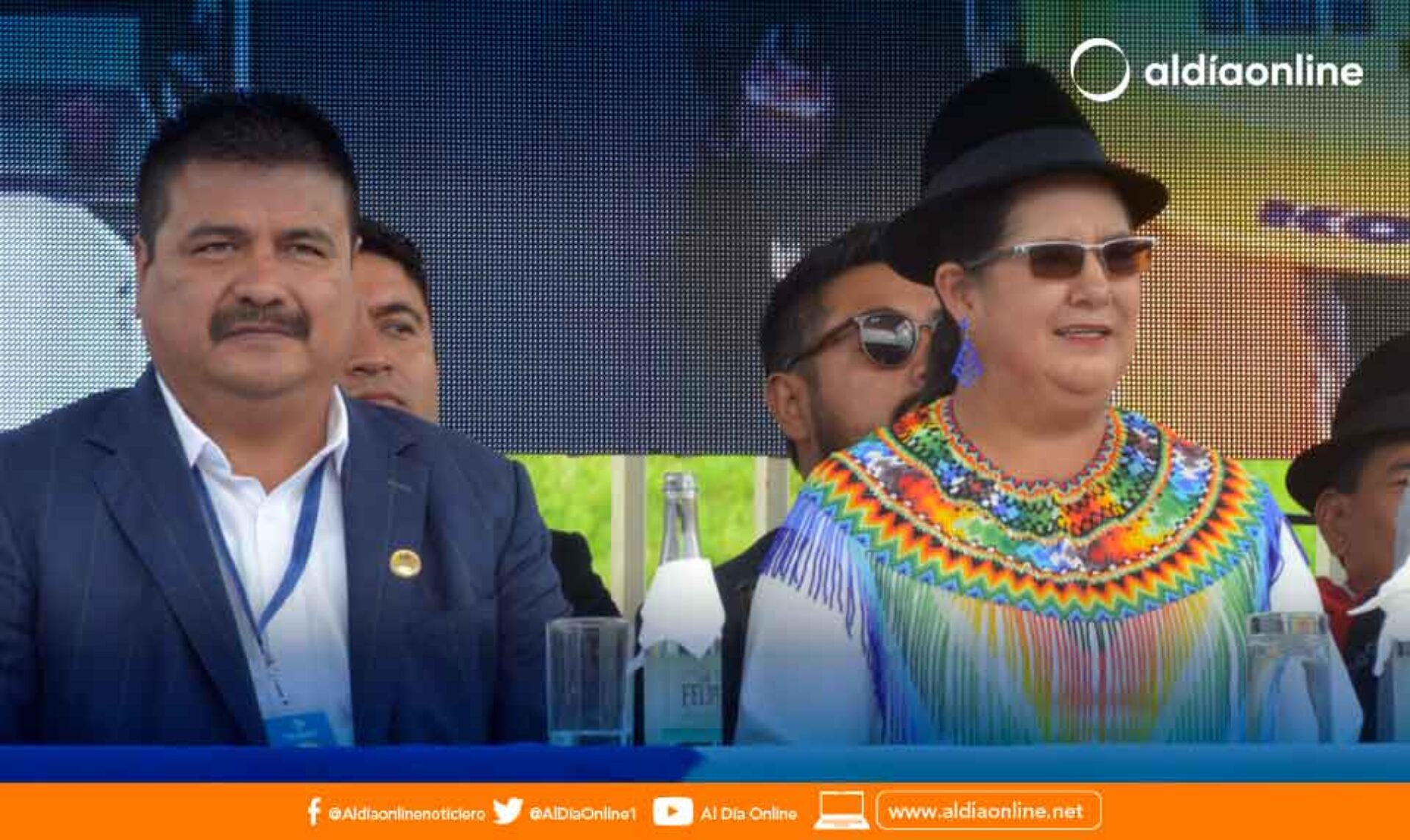 SESIÓN SOLEMNE POR 173 AÑOS DE COTOPAXI FUE PÚBLICO EN LA AVENIDA CÍVICA  (VIDEO)