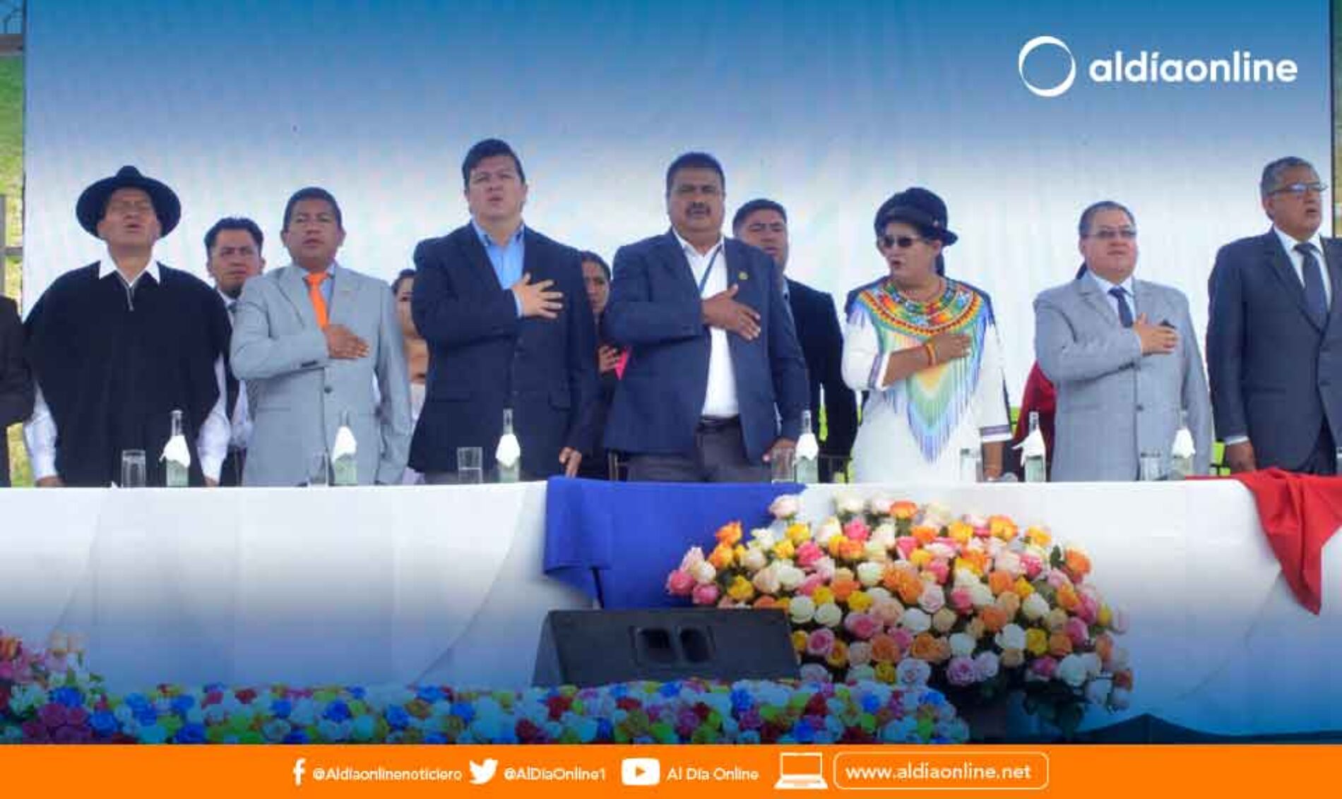 SESIÓN SOLEMNE POR 173 AÑOS DE COTOPAXI FUE PÚBLICO EN LA AVENIDA CÍVICA  (VIDEO)