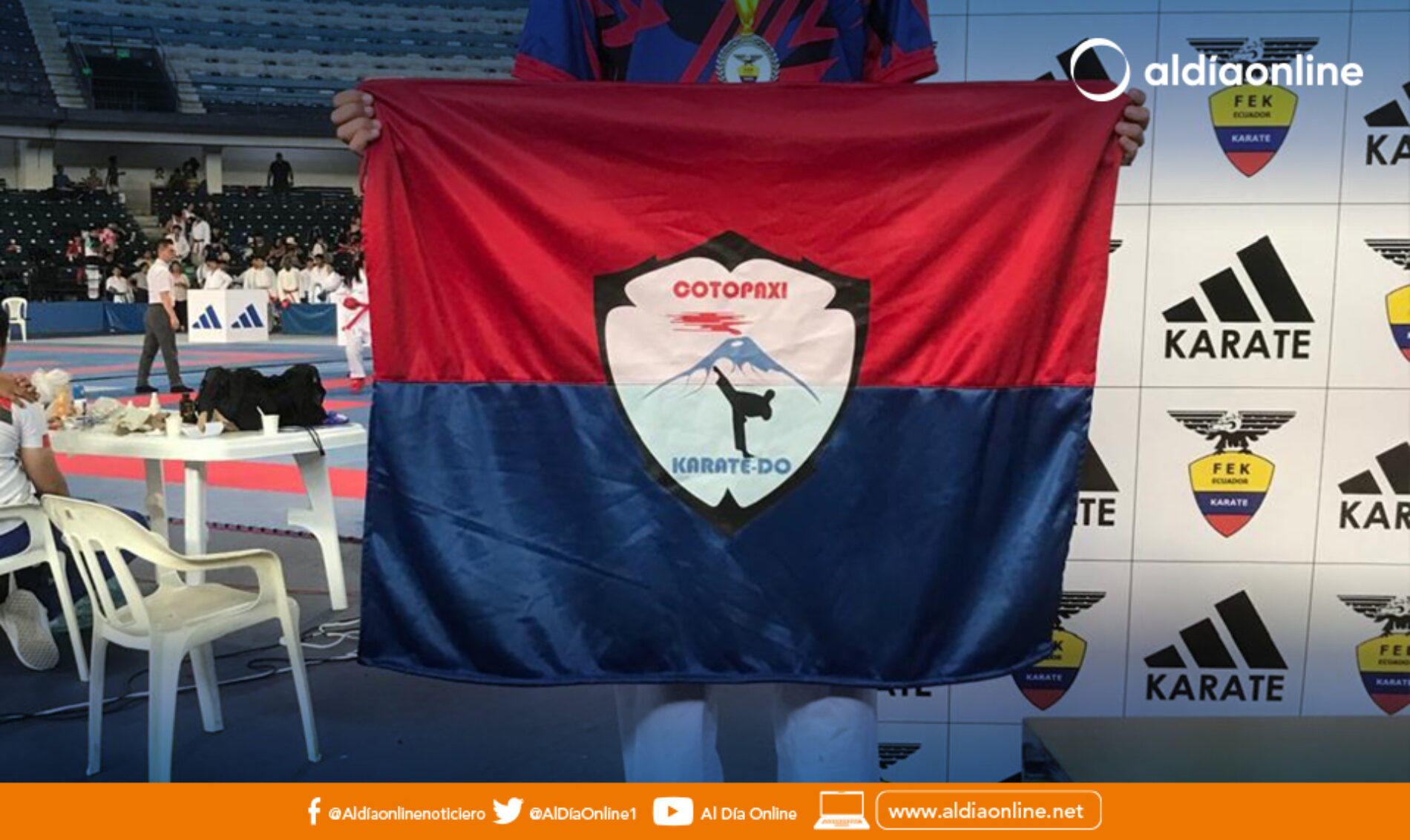 2 MEDALLAS DE ORO, 4 DE PLATA Y 5 DE BRONCE PARA COTOPAXI EN EL PRIMER CAMPEONATO NACIONAL JUVENIL DE KARATE Y PARA KARATE DO