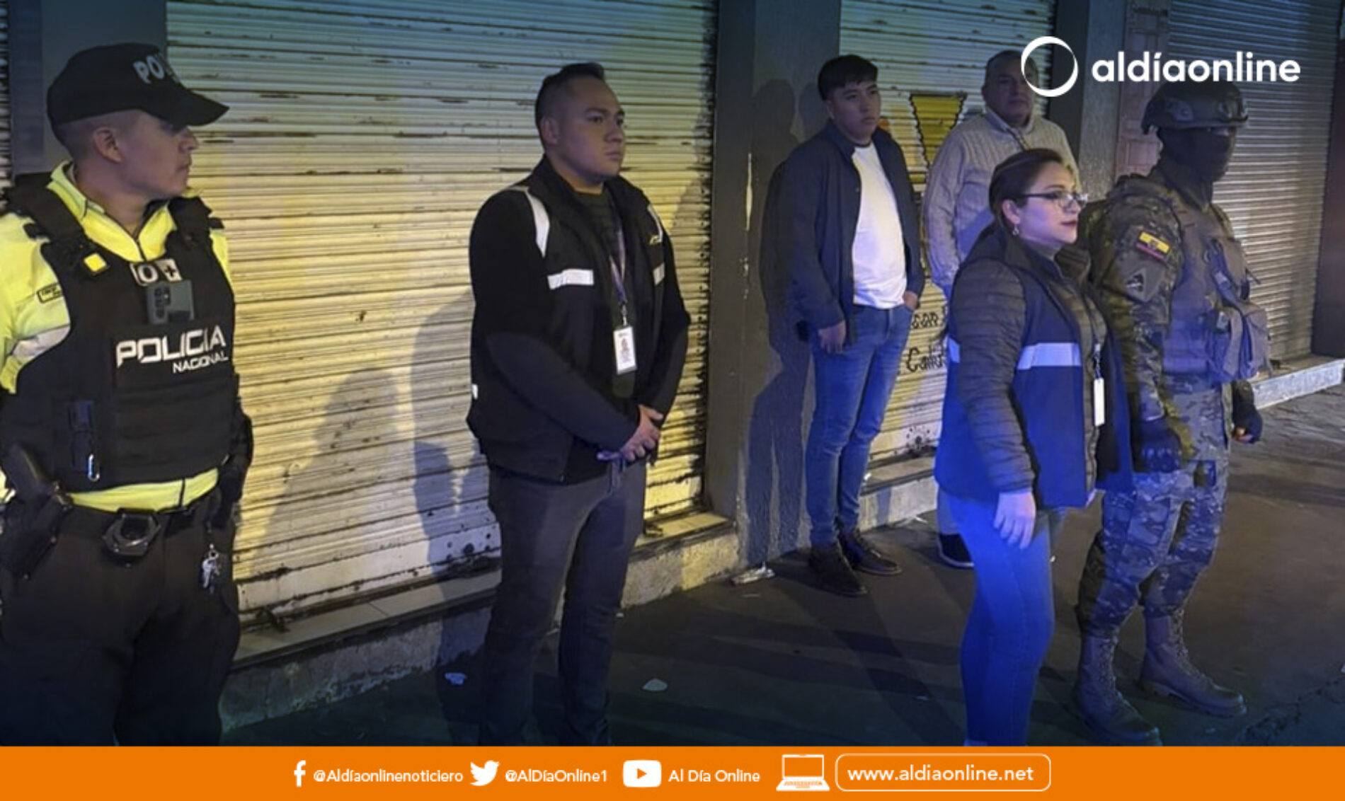 OPERATIVO CAMEX SE LLEVÓ A CABO EN LATACUNGA  SECTOR LA ESTACIÓN.