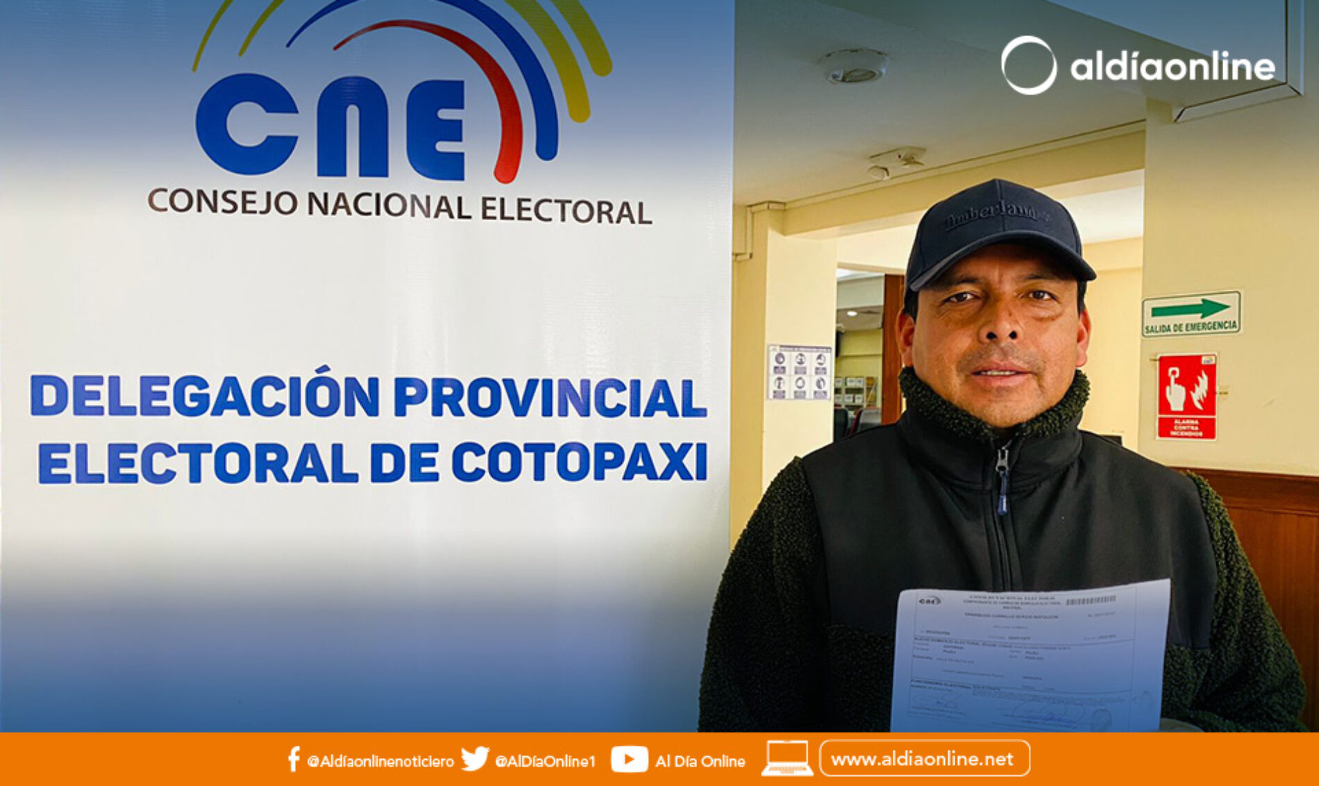 EN COTOPAXI 2.935 CIUDADANOS SOLICITARON CAMBIOS DE DOMICILIO PARA LAS ELECCIONES GENERALES 2025.(VIDEO)
