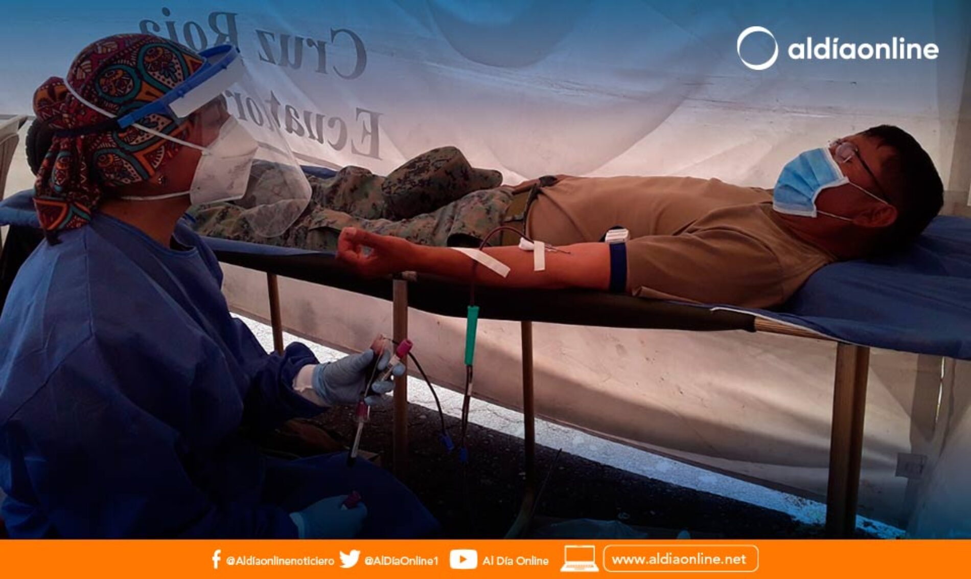 CRUZ ROJA COTOPAXI SOLICITA DONACIONES URGENTES DE SANGRE TIPO O NEGATIVO.