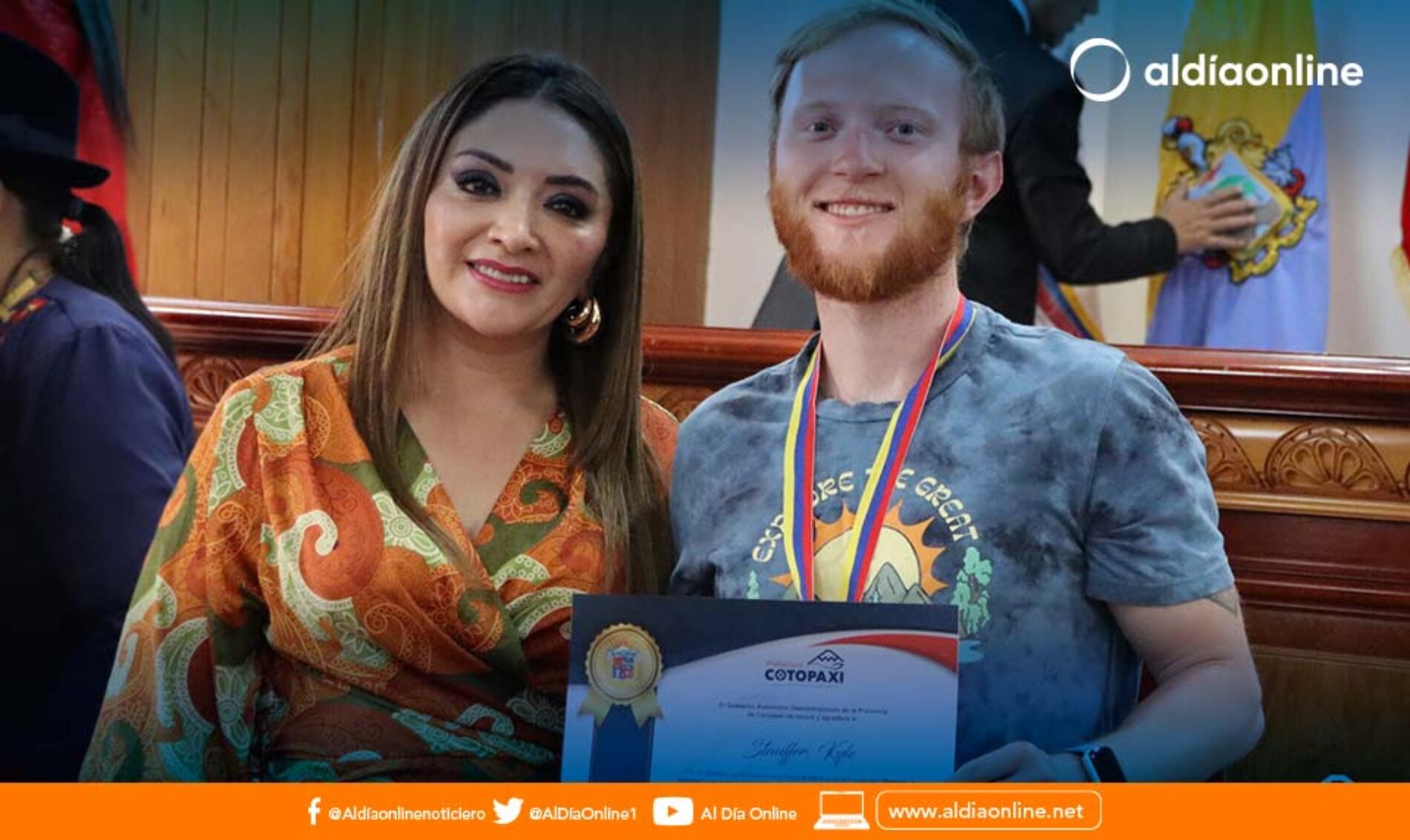 PREFETURA DE COTOPAXI REALIZÓ RECONOCIMIENTO A PARTICIPANTES DE LA FUNDACIÓN HOMBRO A HOMBRO