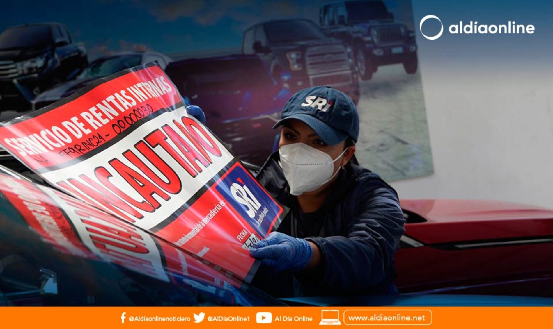 SRI INCAUTÓ 33 AUTOS VALORADOS EN MÁS DE USD 660.000