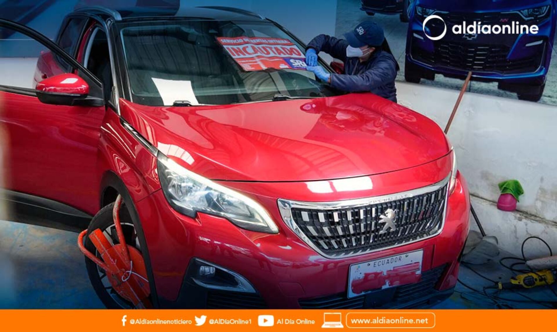 SRI INCAUTÓ 33 AUTOS VALORADOS EN MÁS DE USD 660.000