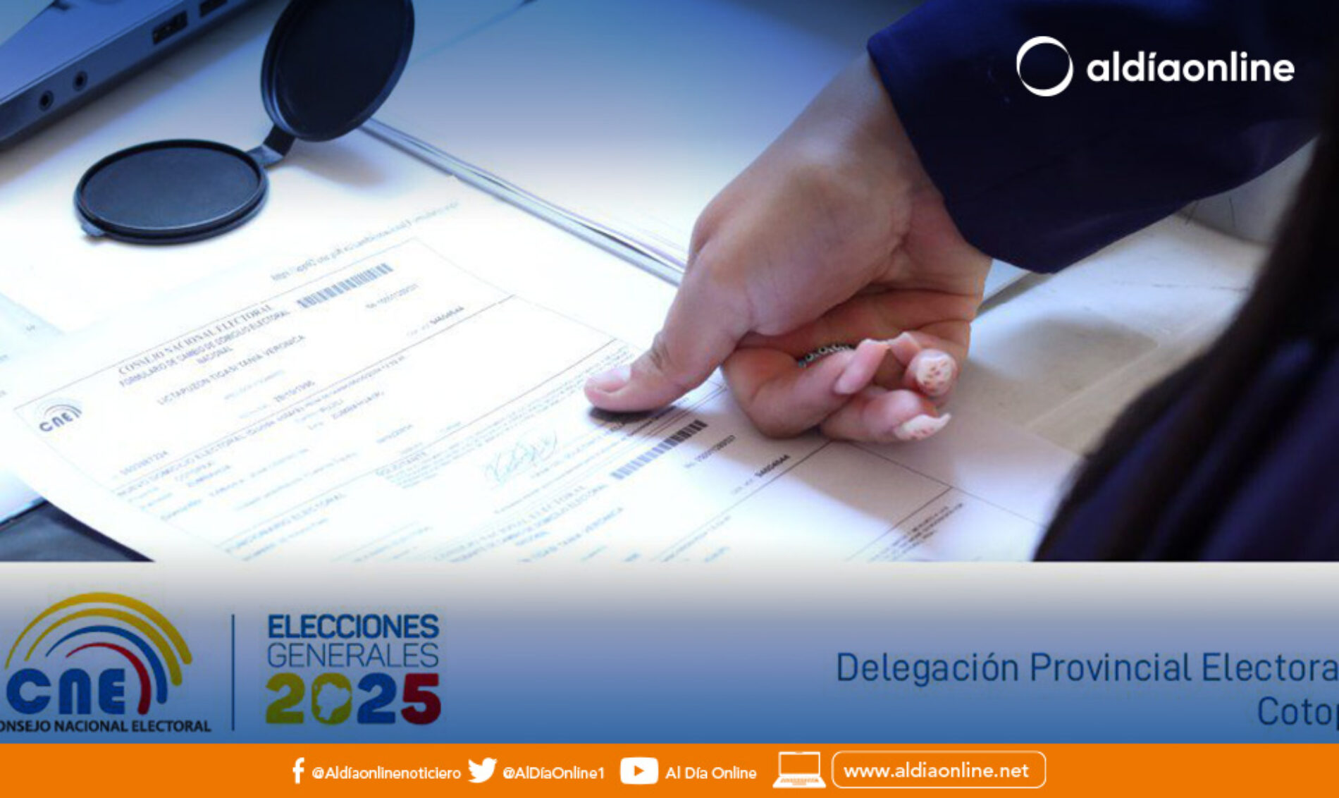EN COTOPAXI 2.935 CIUDADANOS SOLICITARON CAMBIOS DE DOMICILIO PARA LAS ELECCIONES GENERALES 2025.(VIDEO)