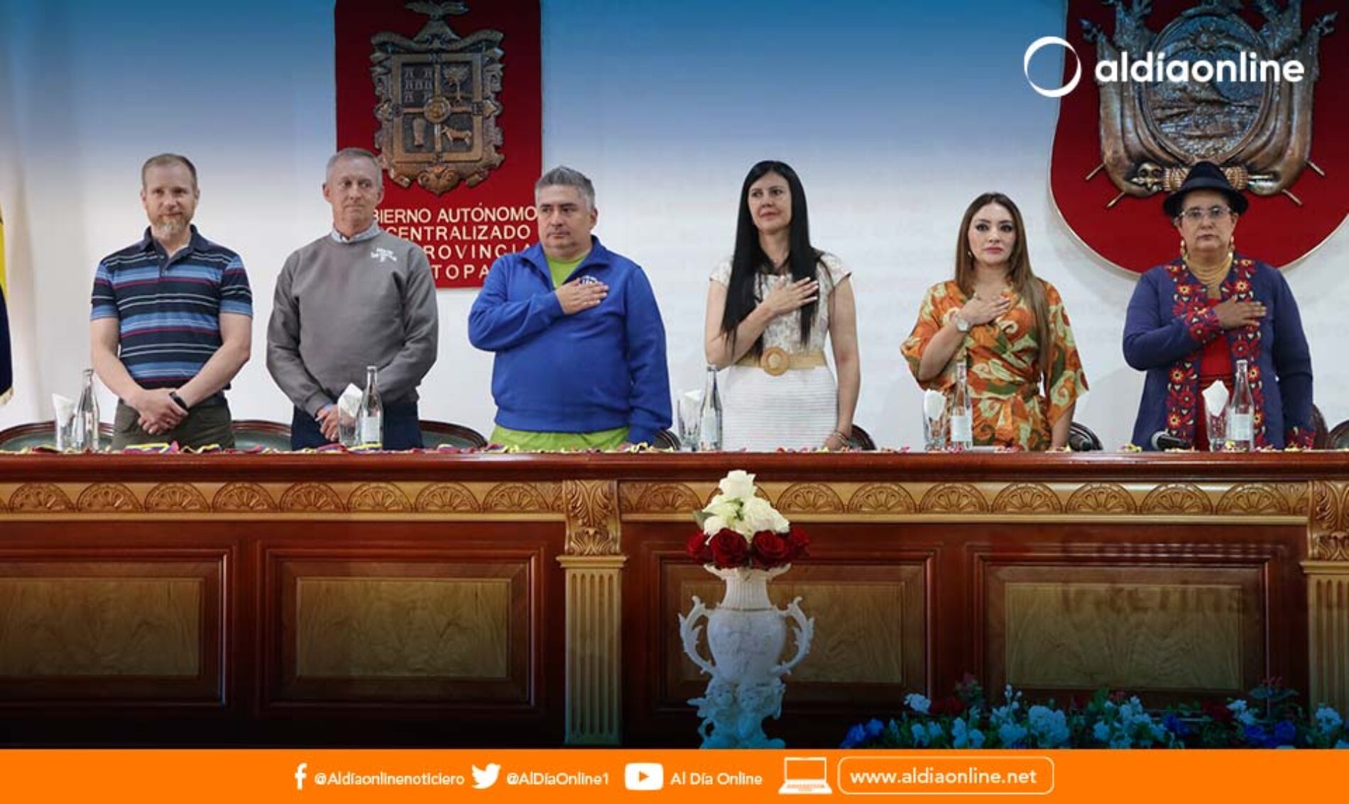 PREFETURA DE COTOPAXI REALIZÓ RECONOCIMIENTO A PARTICIPANTES DE LA FUNDACIÓN HOMBRO A HOMBRO