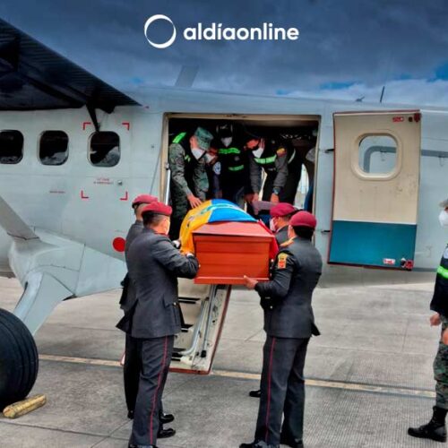 BRIGADA DE FUERZAS ESPECIALES RINDE HONORES FÚNEBRES A PERSONAL MILITAR FALLECIDO EN LA FRONTERA NORTE