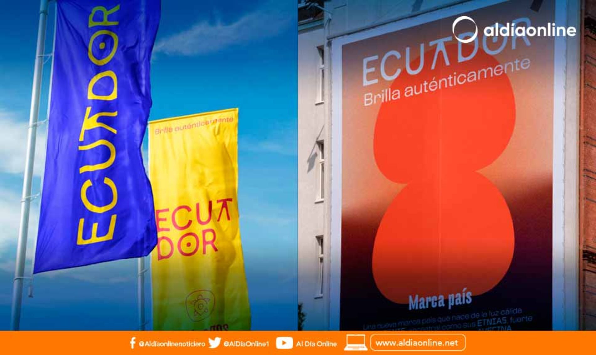 ECUADOR YA CUENTA CON UNA NUEVA MARCA PAÍS