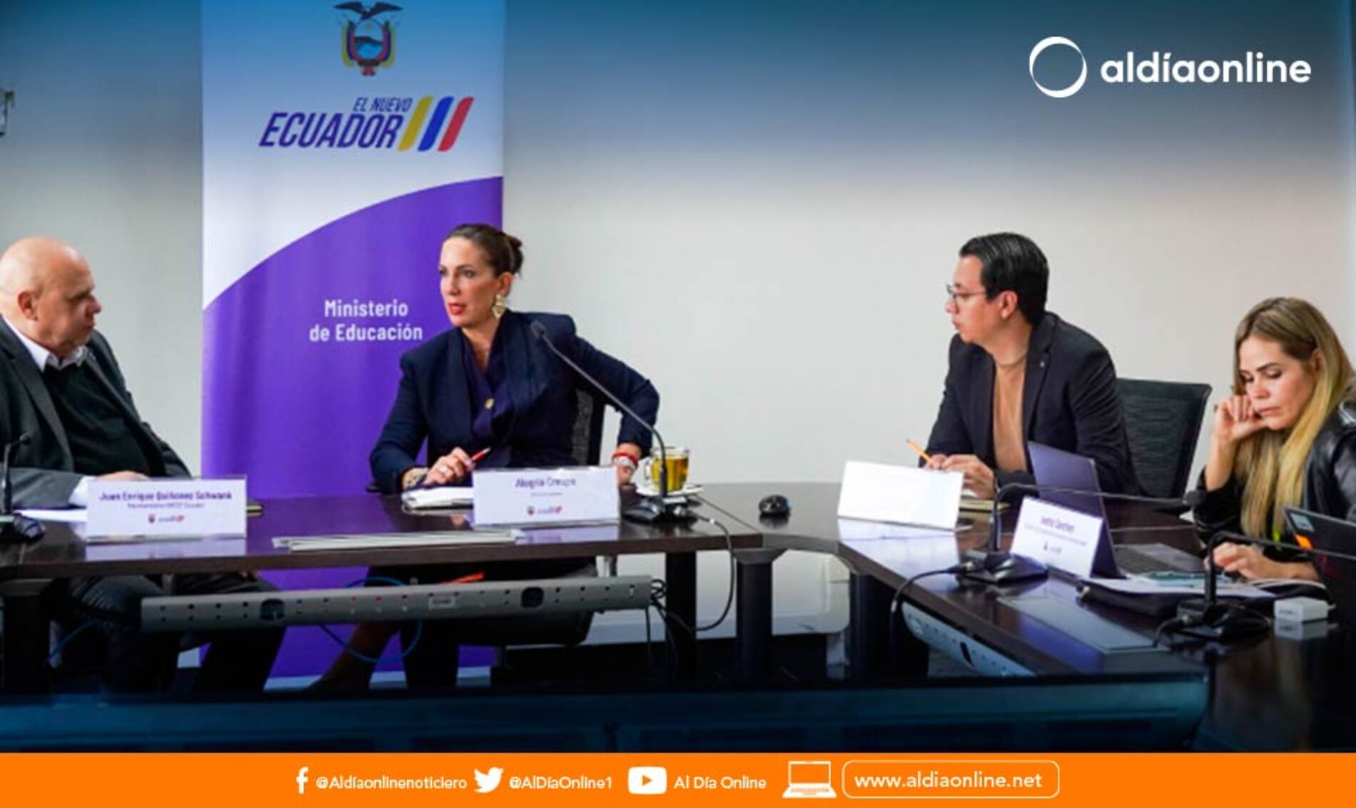 UNICEF RATIFICA EL APOYO AL ECUADOR PARA FORTALECER LA PERMANENCIA ESCOLAR Y LA CALIDAD EDUCATIVA