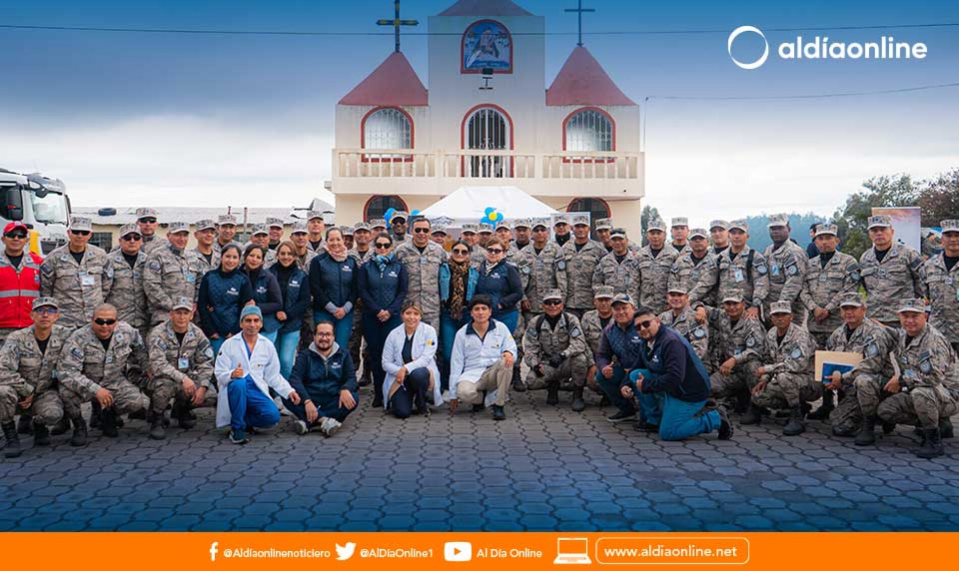 PATRONATO MUNICIPAL DE LATACUNGA TRABAJAN EN CONJUNTO CON LA ESCUELA DE PERFECCIONAMIENTO DE AEROTÉCNICOS.(VIDEO)