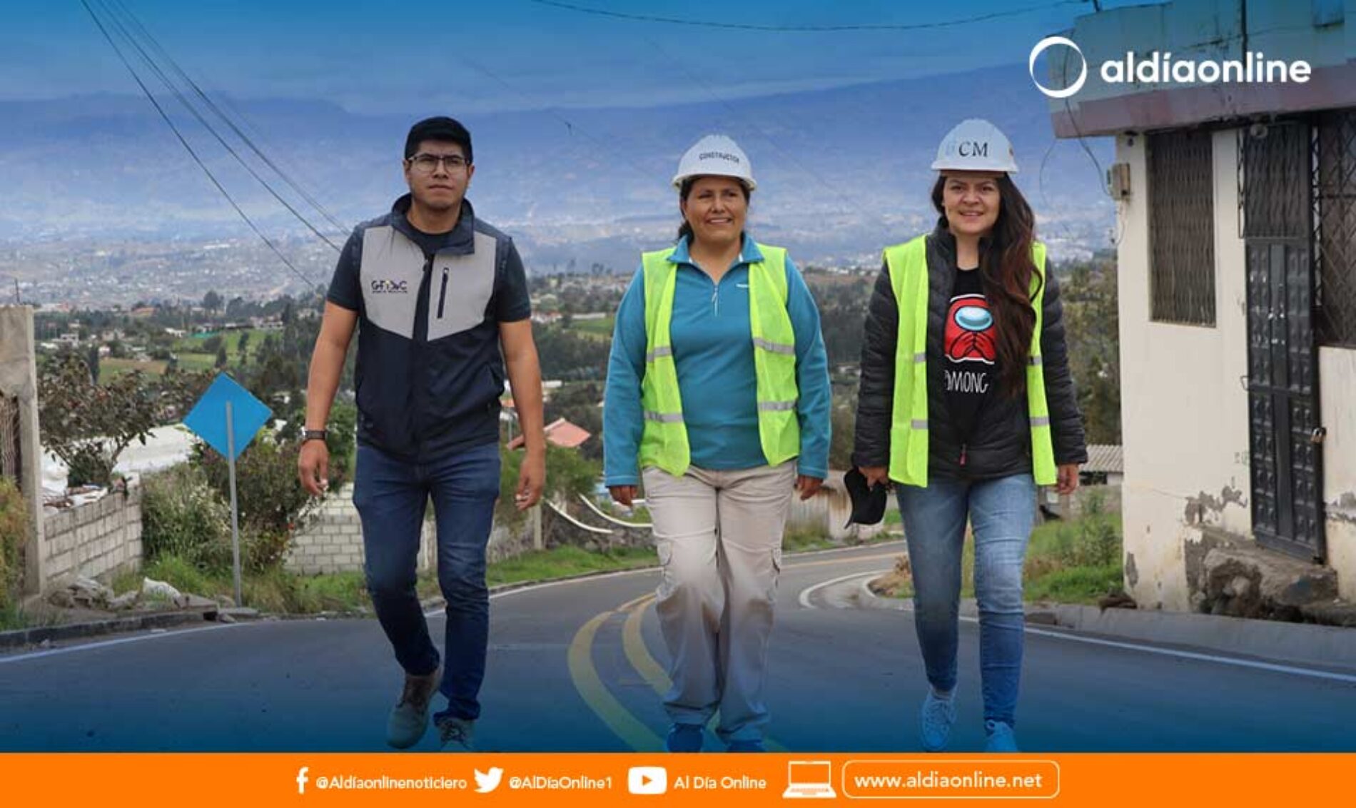PREFECTURA DE COTOPAXI ENTREGARÁ UNA NUEVA VÍA EN LA PARROQUIA JUAN MONTALVO