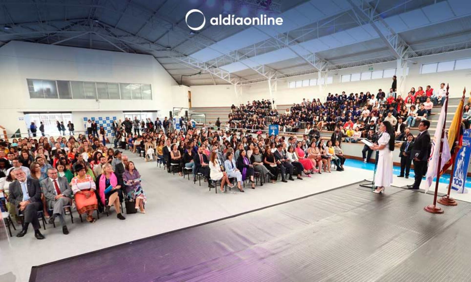 ECUADOR CONMEMORÓ LOS 100 AÑOS DEL VOTO FEMENINO RINDIENDO TRIBUTO A MATILDE HIDALGO