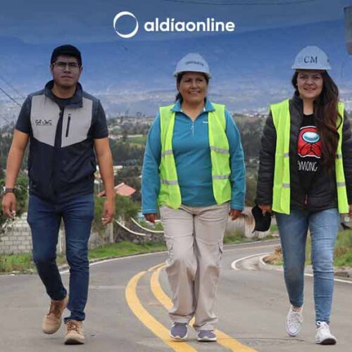 PREFECTURA DE COTOPAXI ENTREGARÁ UNA NUEVA VÍA EN LA PARROQUIA JUAN MONTALVO