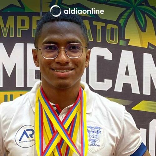 ERICK ESTUPIÑÁN BRILLÓ EN EL PANAMERICANO DE LEVANTAMIENTO DE PESAS EN COLOMBIA