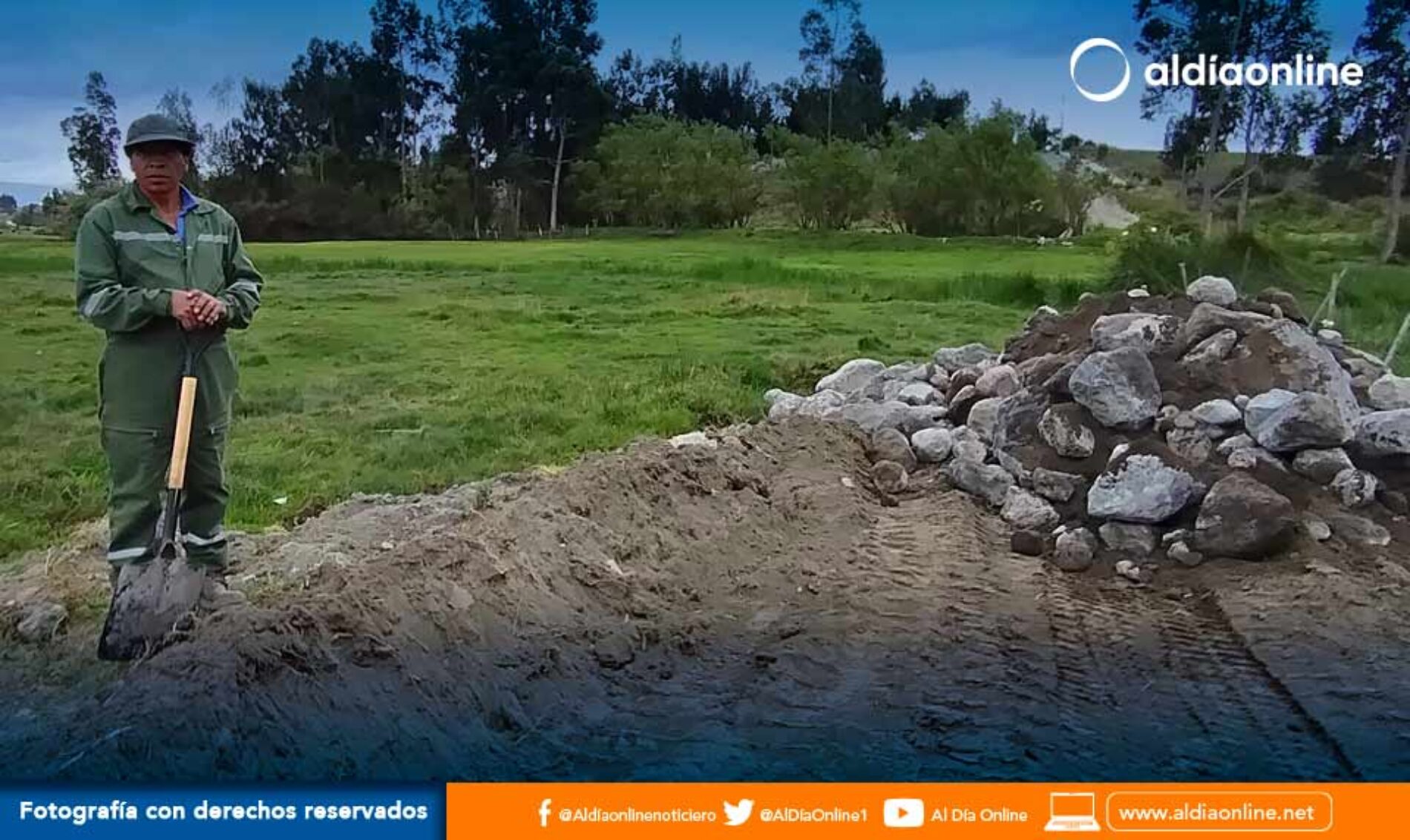 CALLE CHIMBORAZO SE EXTIENDE CON INTERVENCIÓN DEL MUNICIPIO DE SAQUISILÍ (VIDEO)