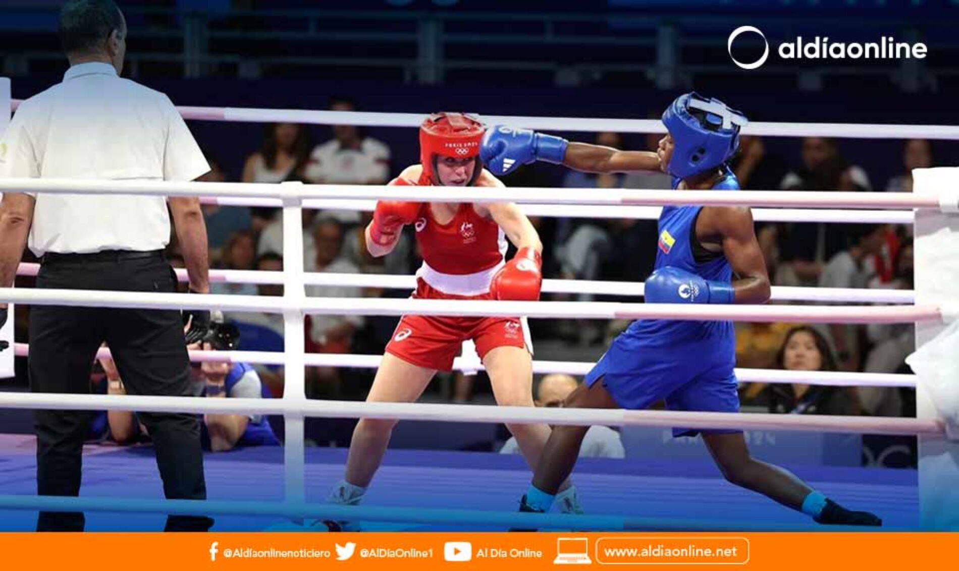 BOXEADORES ECUATORIANOS CLASIFICAN A CUARTOS DE FINAL EN PARÍS