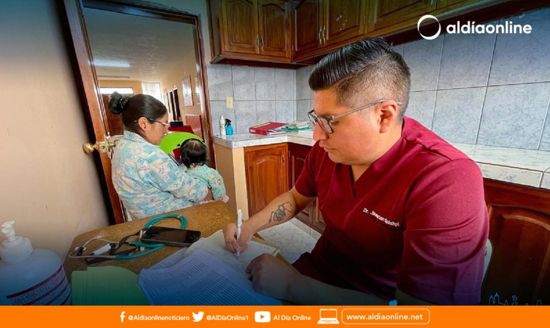 MÉDICO A DOMICILIO VISITÓ CDI “CORDERITO DE DIOS” DE LA COMUNIDAD DE QUILAJALO EN SALCEDO