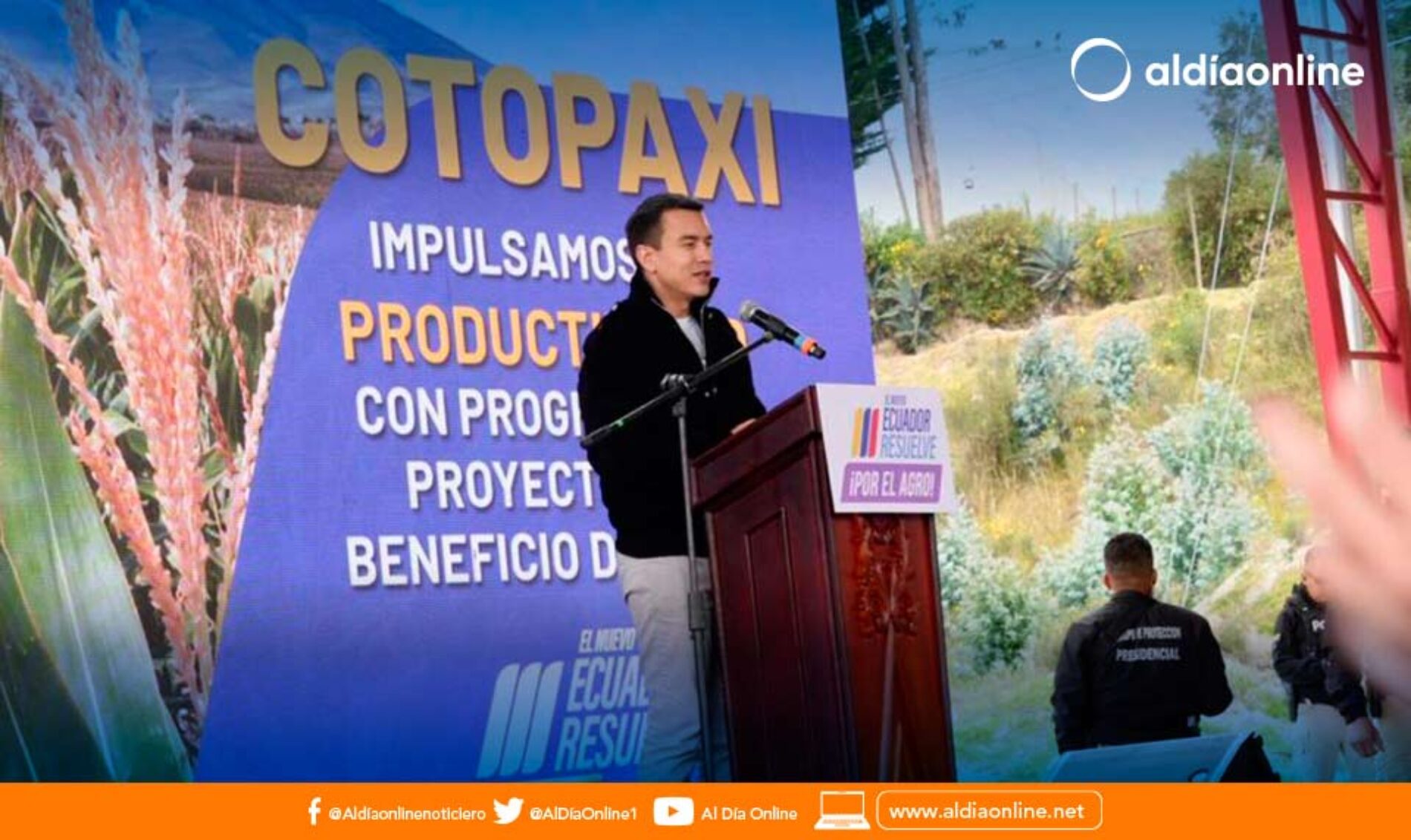 CERCA DE 500 PRODUCTORES DE COTOPAXI SE BENEFICIAN CON TÍTULOS DE PROPIEDAD, CERTIFICADOS POR PARTE DEL MAG