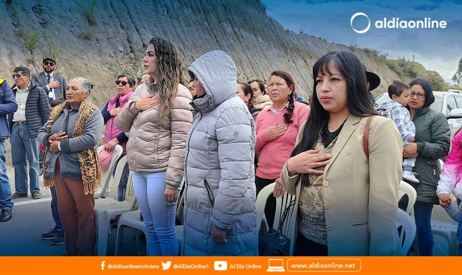 PREFECTURA DE COTOPAXI Y MUNICIPIO DE SALCEDO, INAUGURARON LA VÍA QUE CONDUCE A LA LAGUNA DE YAMBO.(VIDEO)