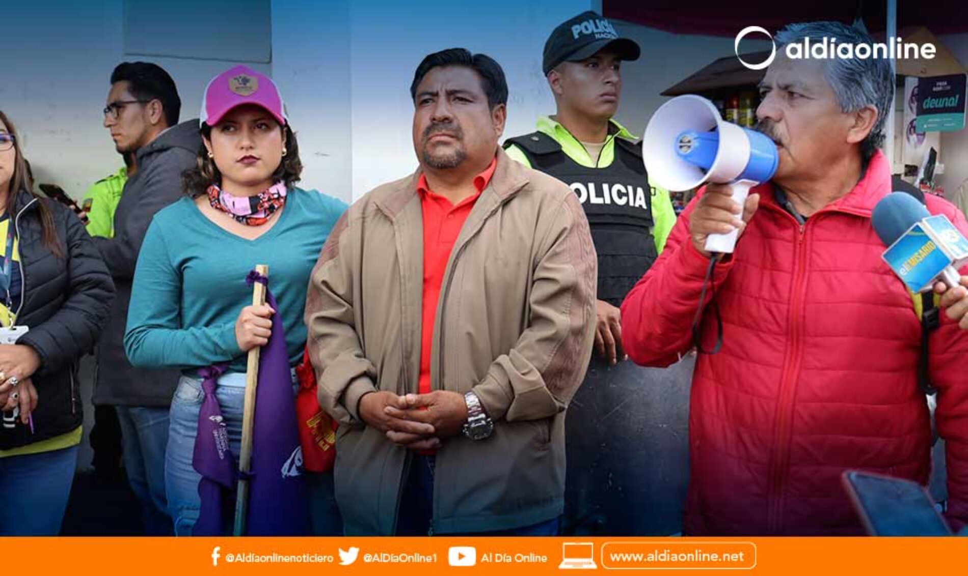 GOBERNADOR DE COTOPAXI MANTUVO DIÁLOGO CON FEUE Y FUT