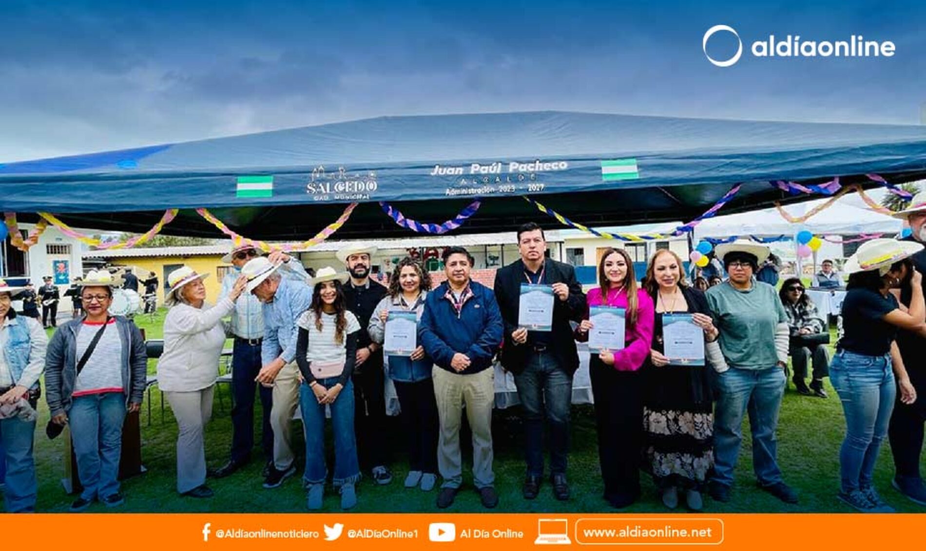 PATRONATO DE SALCEDO, VISTA PARA TODOS Y EMBAJADORA DE LA ONU ENTREGARON AYUDAS TÉCNICAS A ADULTOS MAYORES