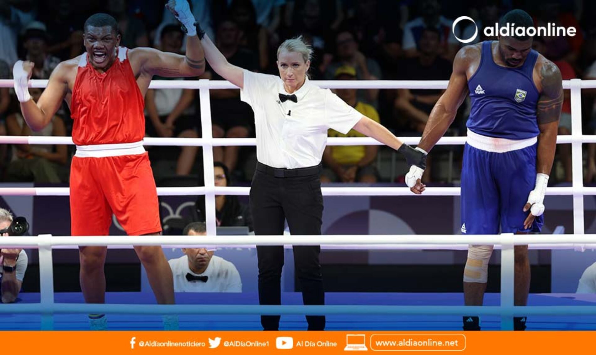 BOXEADORES ECUATORIANOS CLASIFICAN A CUARTOS DE FINAL EN PARÍS