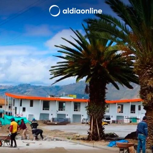 MUNICIPIO DE PUJILÍ CONTINÚA CON TRABAJOS DE ADECENTAMIENTO Y ADOQUINADO DE LA PLAZA SUCRE