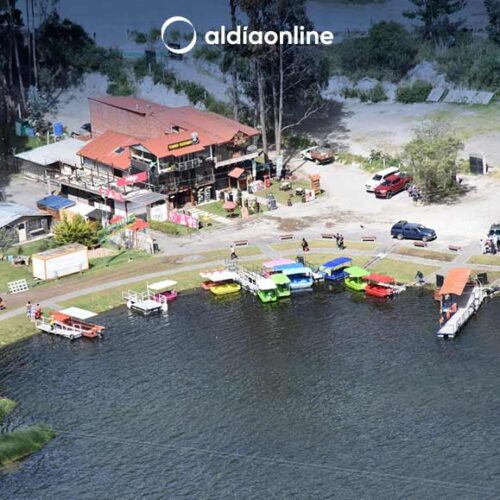 GAD MUNICIPAL DE SALCEDO  FINALIZA EL ADOQUINADO DEL INGRESO A LA LAGUNA DE YAMBO