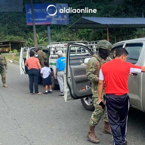 SE INTENSIFICAN OPERACIONES CAMEX EN EL CANTÓN LA MANÁ