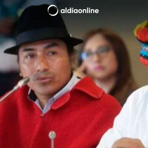 CONAIE Y PACHAKUTIK OFICIALIZAN A LONIDAS IZA COMO CANDIDATO PRESIDENCIAL