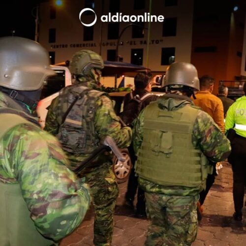OPERATIVO “INTERVENCIÓN” PARA LA PREVENCIÓN Y CONTENCIÓN DE EVENTOS DE VIOLENCIA Y DELINCUENCIA EN COTOPAXI