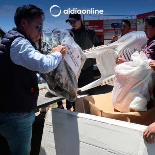 GOBERNACIÓN DE COTOPAXI ATIENDE A FAMILIAS AFECTADAS POR DESLIZAMIENTO DE TIERRAS