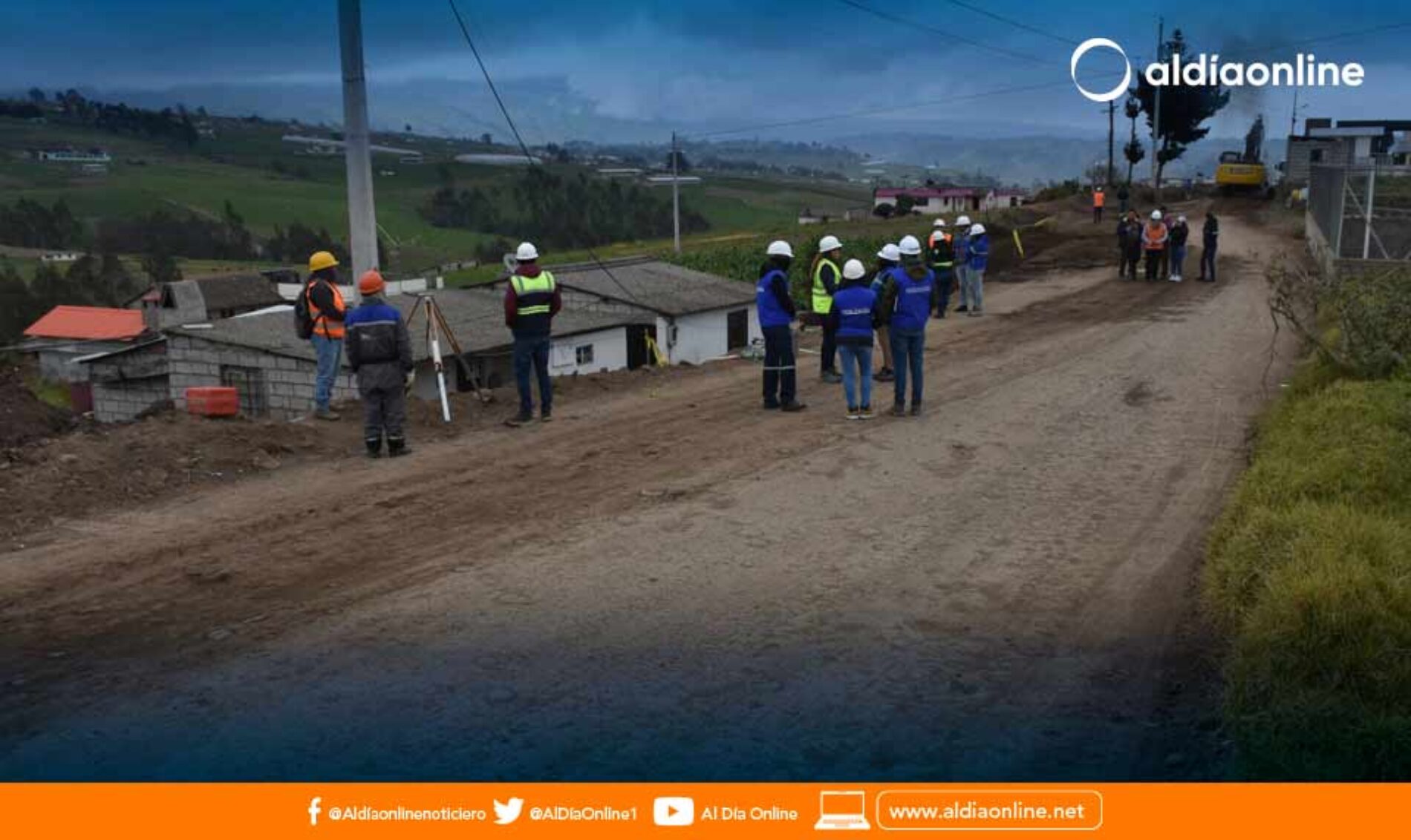 TRABAJAN CON NORMALIDAD EN PRIMERA ETAPA DE MEJORAMIENTO VIAL DEL CANTÓN SALCEDO (VIDEO)