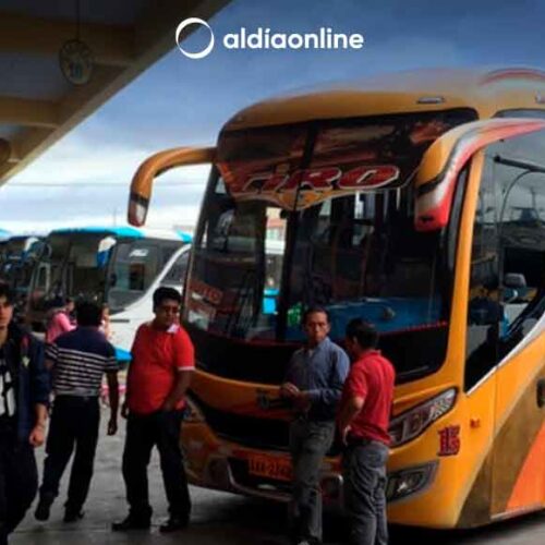 SUSPENDIDO LA MEDIDA DE “APAGADO DE MOTORES” Y EL TRANPOSRTE INTERPROVINCIAL SERÁ NORMAL